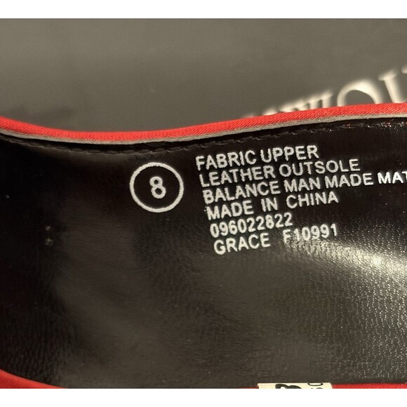 Hollywould For Target Grace Women 8 Red Satin ￼Heels Vintage Y2K Glam Girl Boss - Picture 4 of 10